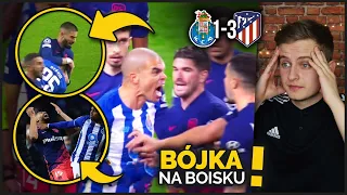 ZADYMA w meczu FC Porto z Atletico Madryt! Carrasco ATAKUJE rywala! ŁOKIEĆ Wendella! CZERWONE KARTKI