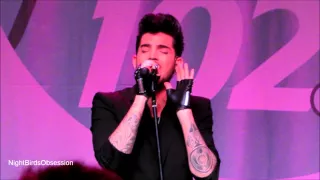 ADAM LAMBERT "Wicked Game" Fresh 102.7 FallFest Theater at MSG NYC 10.8.2015