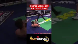 Carl Froch dropped hard by George Groves #ko #knockout #boxing