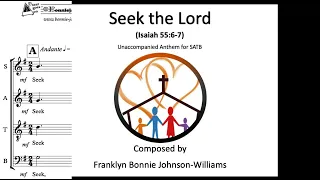 Seek the Lord (Unaccompanied anthem for SATB)