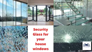 Security Windows for Home | Security Glass | Use of Security Glass in Doors and  Windows