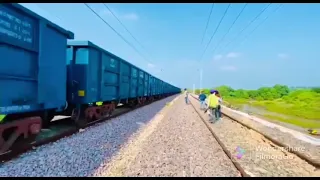 Goods train trial between IR's Prayagraj Cheoki & Chunar yard via #EDFC