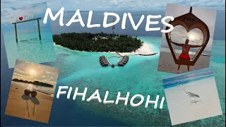 Maldives Fihalhohi Island Resort | 4K Dron DJI Mini 3 | Reef snorkeling