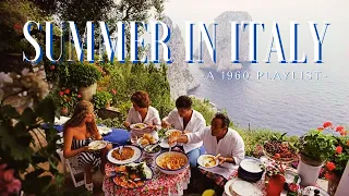 ☀ Listening '60 music during a summer day in Italy 🏖☀ | playlist italian 1960 songs