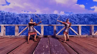 Sudden Tsunami during a Battle of ARCHERS | Ultimate Epic Battle Simulator 2