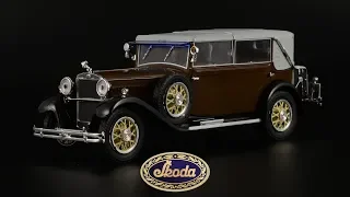 Škoda 860 1932 Hnědá || Abrex || Масштабные модели автомобилей 1:43