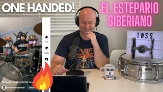 Drum Teacher Reacts: EL ESTEPARIO SIBERIANO | Playing Bat Country with One Hand! (PLUS 3 MORE SONGS)