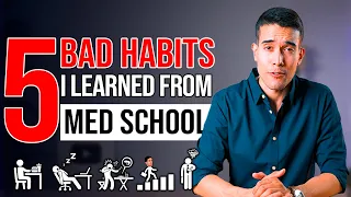 5 BAD HABITS from Medical School #SHORTS