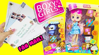 NEW Boxy Girls and Boxy Girls Pets + FAN MAIL