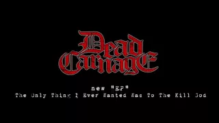 DEAD CARNAGE -   Damned Slavery (lyric video)