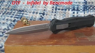 Фронтальный нож. Benchmade 3300 Infidel OTF