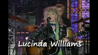 Lucinda Williams - Are You Alright 3-20-08 Letterman