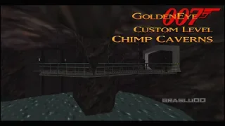 GoldenEye 007 N64 - Chimp Caverns - 00 Agent (Custom level)