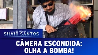 Olha a Bomba! | Câmera Escondida (02/04/17)