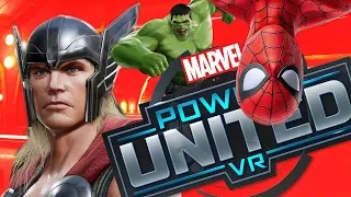 Let's Play Marvel Powers United VR | Spider-Man, Hulk, & THOR!