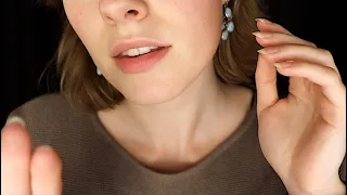 ASMR Face Touching & Hand Movements ♡ Relaxing Personal Attention for Sleep