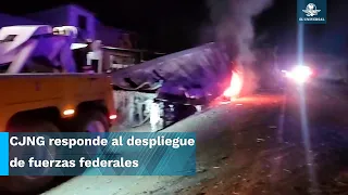 CJNG ataca a la Guardia Nacional en Michoacán