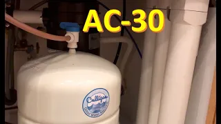 Culligan AC-30 RO Water Filter Overhaul Replace Filters O-Rings Pressure Tank Tubing Replace Repair