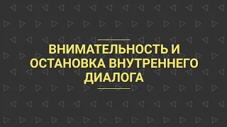 Можно ли такими практиками остановить внутренний диалог?