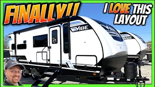 Most AMAZING Counter Space in a Small RV! 2024 Vibe 22RK Travel Trailer