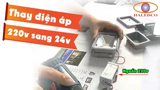 Cách thay bộ mạch hạ áp 220v sang 24v ai cũng làm được