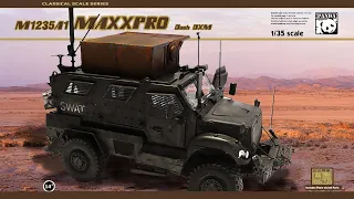 Building, Lighting and Modifying Panda's 1/35 M1235A1 Maxxpro Dash DXM (by Trevor)