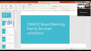 Community Mental Health of Ottawa County Board Meeting - October 2022