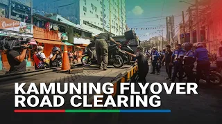 Kamuning Flyover alternate route clearing | ABS CBN News