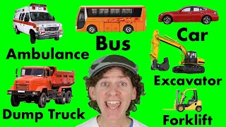 Vehicles Spelling A-F | Learn with Matt | Spell and Read