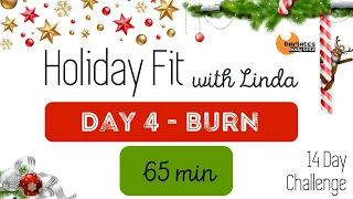 60 Min Total Body Light Weight & Stability Ball - Barlates HOLIDAY FIT 14 DAY Challenge - Day 3 BURN