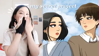 I MADE A WEBTOON: finally revealing my secret project