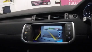 Range Rover Evoque Reverse Camera install