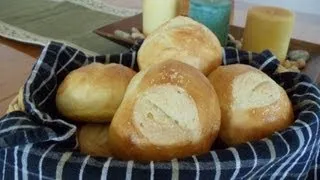 No-Knead Artisan Dinner Rolls (Four Ingredients... No Mixer... No Yeast Proofing)