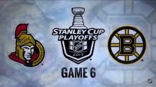 2017 Stanley Cup Playoffs Highlights Game 6 Ottawa Senators Vs Boston Bruins