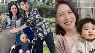 HEARTFLUTTERING! HYUN BIN AND SON YE JIN APPEARED TOGETHER WITH THEIR SON ALKONG!!! THIS IS SWEET!!!