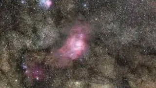 Diving into the Lagoon Nebula