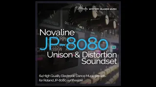 Novaline JP-8080 Unison & Distortion Soundset