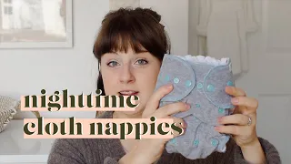 how to use cloth nappies overnight | nighttime cloth diapers explained!