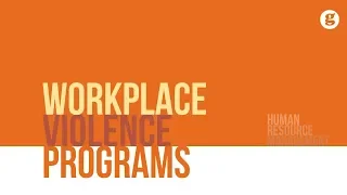 Workplace Violence Programs