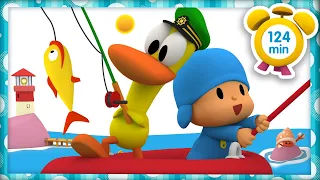 🐟 POCOYO em PORTUGUÊS do BRASIL - Peixes coloridos [124 min] | DESENHOS ANIMADOS para crianças