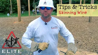 How to Strip Wire - ELITE Lineman - Tips & Tricks