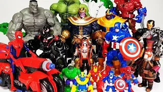 Thanos appeared with Scorpion & Spider, Avengers Go~! Hulk, Iron Man, Spider-Man, Captain America