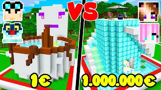 COSTRUISCO LA CASA SCIVOLO DA 1.000.000€ SU MINECRAFT! 🌊