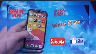 ЛЕПИМ iphone 11pro - АЙФОН 11 ИЗ ПЛАСТИЛИНА/Видео Modeling