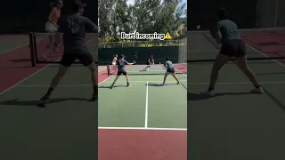 Pickleball rally of the day