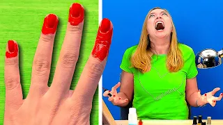 SITUATIONS THAT GET ON OUR NERVES || Funny Girls' Problems By 5-Minute Recipes