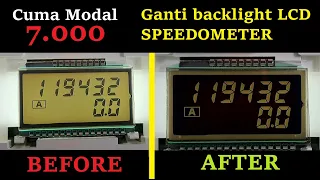 CARA GANTI POLARIZER LCD SPEEDOMETER JADI NEGATIVE DISPLAY