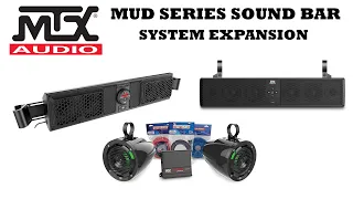 MTX MUD Sound Bar Expansion with Universal Audio Kits