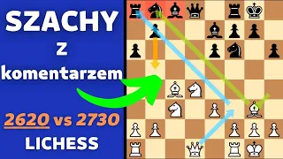 Gra w szachy na poziomie 2620 Lichess - Gambit hetmański