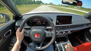 2023 Honda Civic Type R - POV Track Drive (Gingerman Raceway)